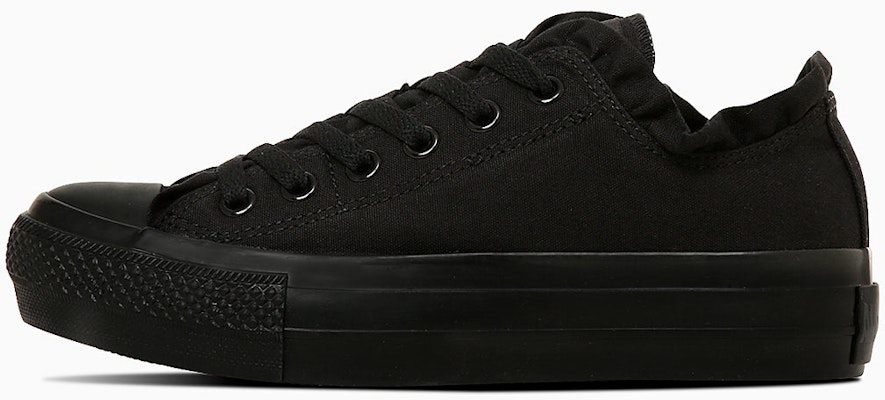 (W) 컨버스 올스타 OX 플랫폼 프릴 슬립 스니커즈 블랙 모노크롬 31315410 Cheap (W) 컨버스 올스타 OX 플랫폼 프릴 슬립 스니커즈 블랙 모노크롬 31315410