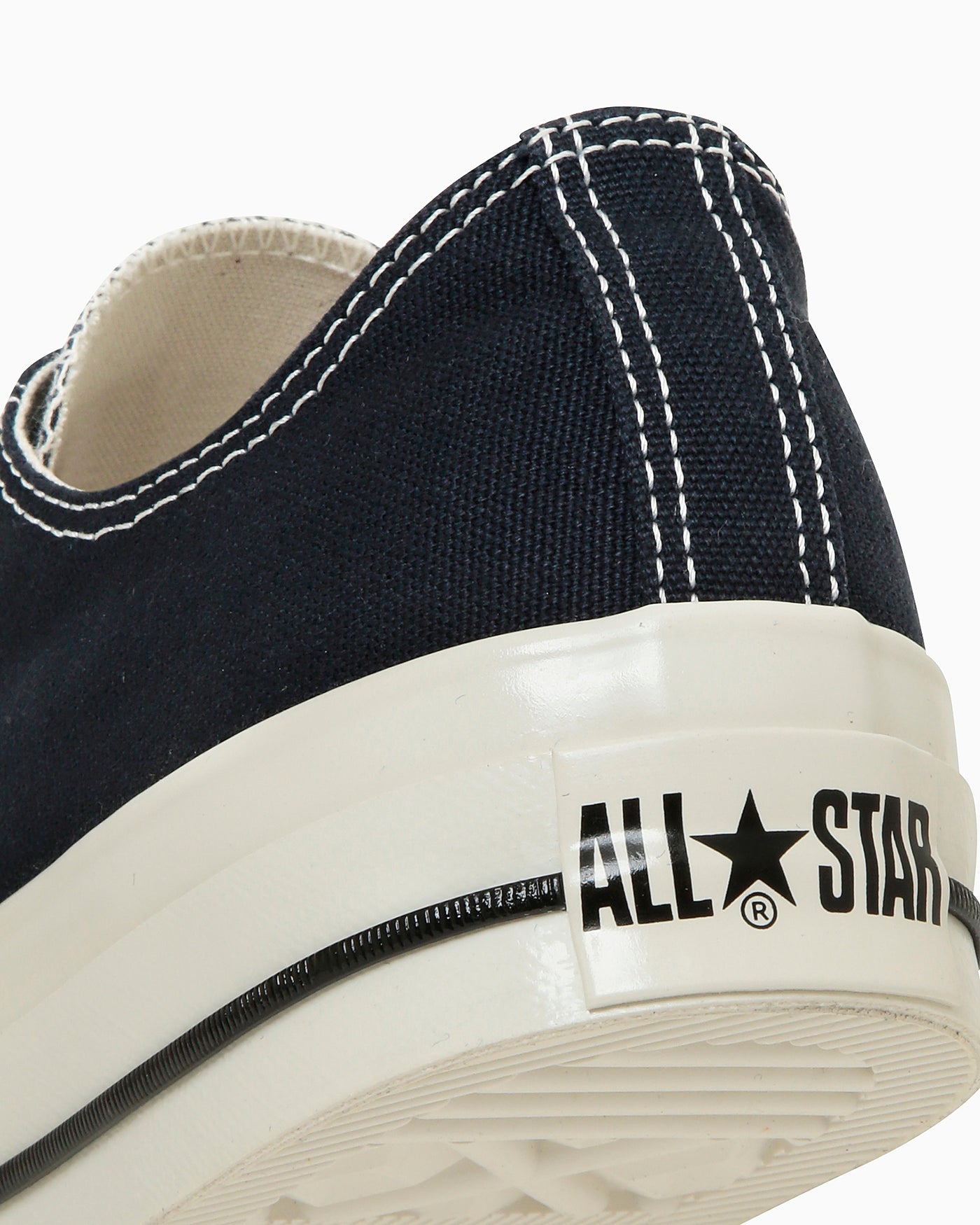 Sizing (W) コンバース オールスター OX スクエアトゥ スニーカー ブラック 31316151