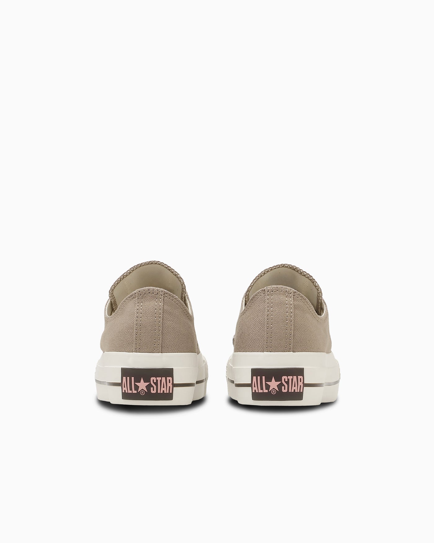 Purchase (W) Converse All Star Plateaus Logo Deubre PG Ox Color Taupe 31317270