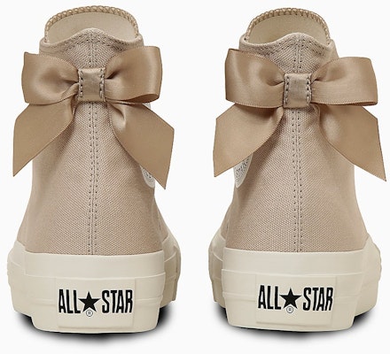 (Women) Converse All Star Platform Back Ribbon High-top Sneakers Smoky Beige 31315930 Shop (Women) Converse All Star Platform Back Ribbon High-top Sneakers Smoky Beige 31315930