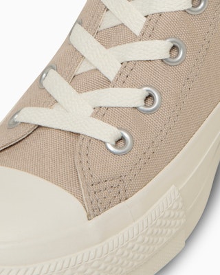 (Women) Converse All Star Platform Back Ribbon High-top Sneakers Smoky Beige 31315930 Details for (Women) Converse All Star Platform Back Ribbon High-top Sneakers Smoky Beige 31315930