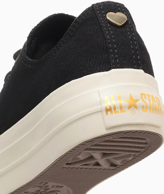 Converse All Star Plataforma Backheart Ox Negro 31317281 Cheap Converse All Star Plataforma Backheart Ox Negro 31317281