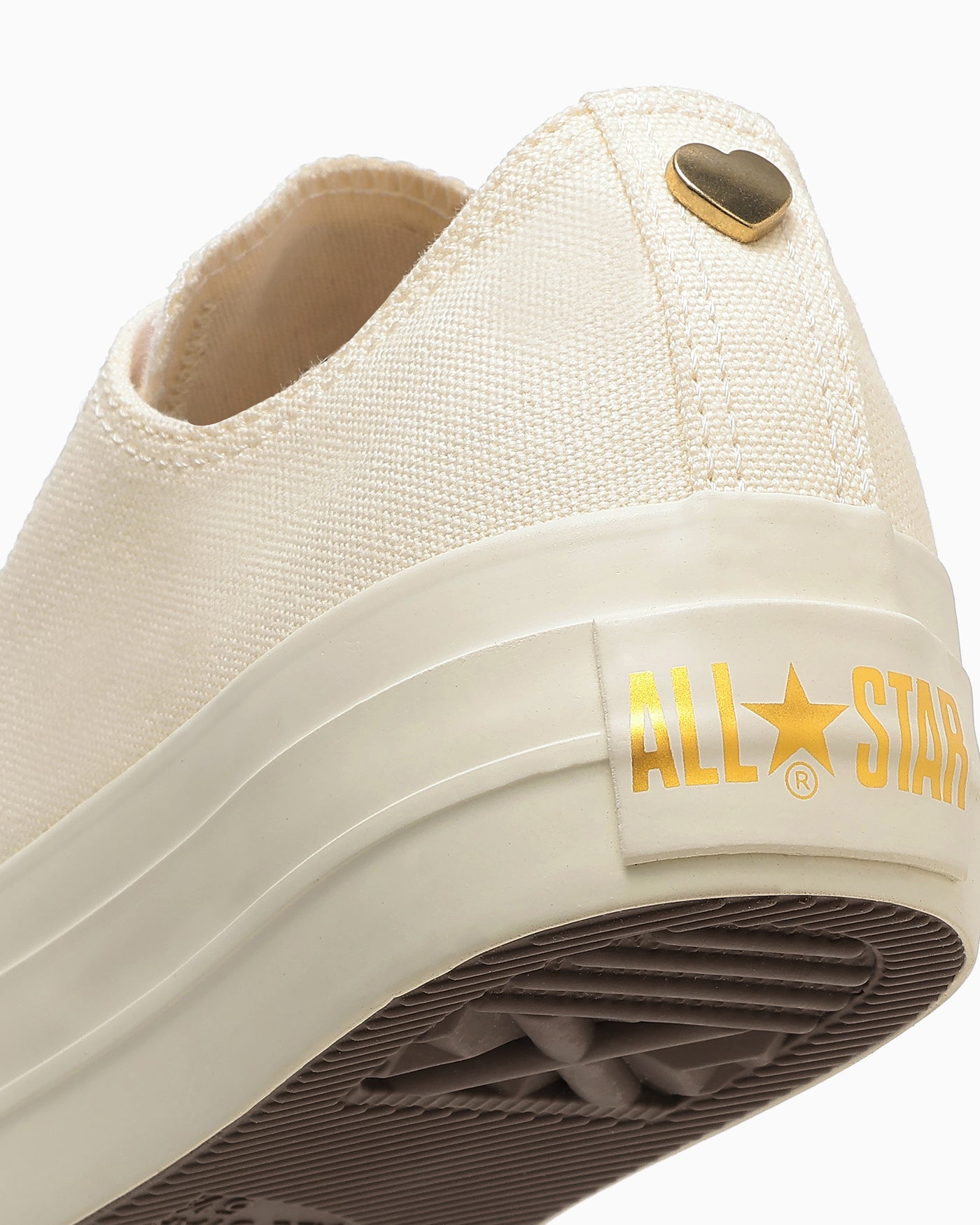 Cheap Converse All Star 厚底愛心經典低筒白色球鞋 31317280