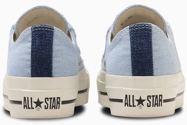 (W) Converse All Star 厚底牛仔布低筒運動鞋 淺藍色 31312180 Purchase (W) Converse All Star 厚底牛仔布低筒運動鞋 淺藍色 31312180