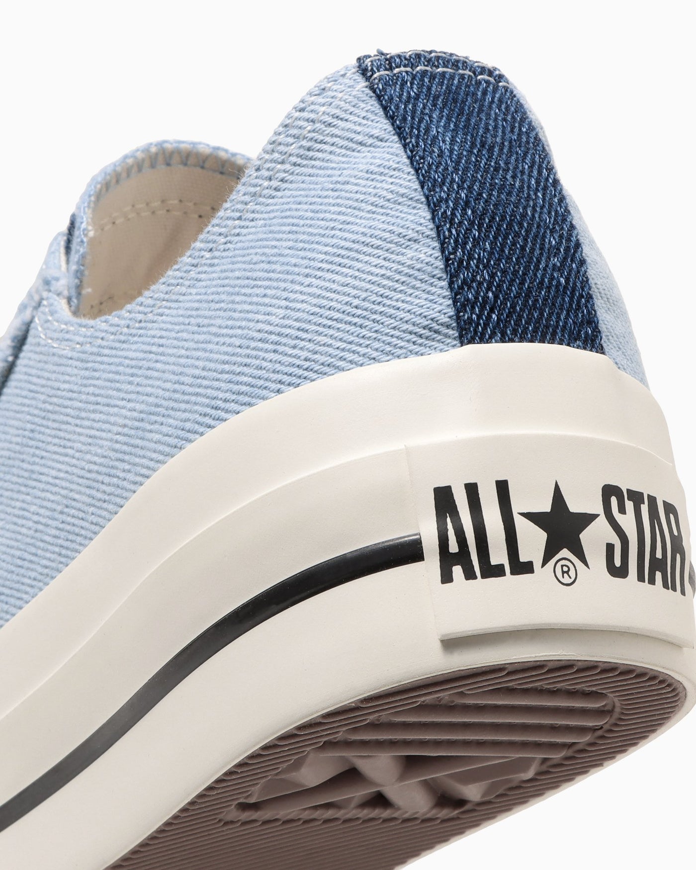 Cheap (W) Converse All Star 厚底牛仔布低筒運動鞋 淺藍色 31312180