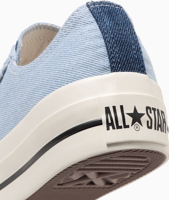 (W) Converse All Star 厚底牛仔布低筒運動鞋 淺藍色 31312180 Cheap (W) Converse All Star 厚底牛仔布低筒運動鞋 淺藍色 31312180