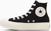 Buy (Women) Converse All Star Platform Flowercut High-Top Sneakers Black/White 31318810
