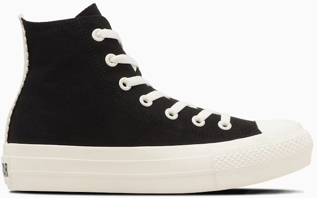 (Women) Converse All Star Platform Flowercut High-Top Sneakers Black/White 31318810 Lookbook (Women) Converse All Star Platform Flowercut High-Top Sneakers Black/White 31318810