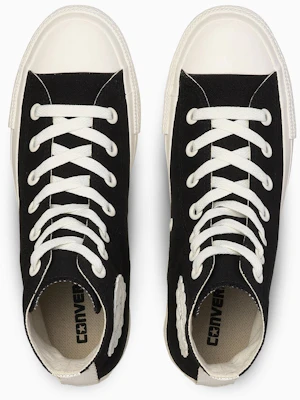 (Women) Converse All Star Platform Flowercut High-Top Sneakers Black/White 31318810 Shop (Women) Converse All Star Platform Flowercut High-Top Sneakers Black/White 31318810