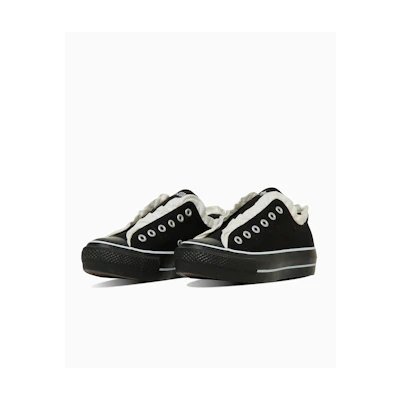(W) Converse All Star Platform Frillslip OX Sneakers Pure White/Dusty Beige