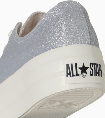 (W) コンバース オールスター プラットフォーム グリッター OX ブラック 31313261 Sizing (W) コンバース オールスター プラットフォーム グリッター OX ブラック 31313261