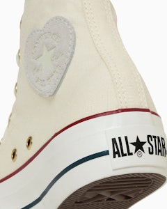 (W) コンバース オールスター プラットフォーム ハートポイント ハイ スニーカー ペールアイボリー 31315780 Sizing (W) コンバース オールスター プラットフォーム ハートポイント ハイ スニーカー ペールアイボリー 31315780