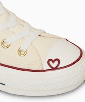 (W) Converse All Star Platform Heartpoint Hi Pale Ivory Sneakers Wanita. 31315780 1