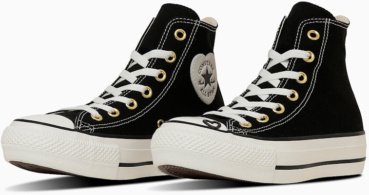 (W) コンバース オールスター プラットフォーム ハートポイント ハイトップ ペールアイボリー 31315781 Buy (W) コンバース オールスター プラットフォーム ハートポイント ハイトップ ペールアイボリー 31315781