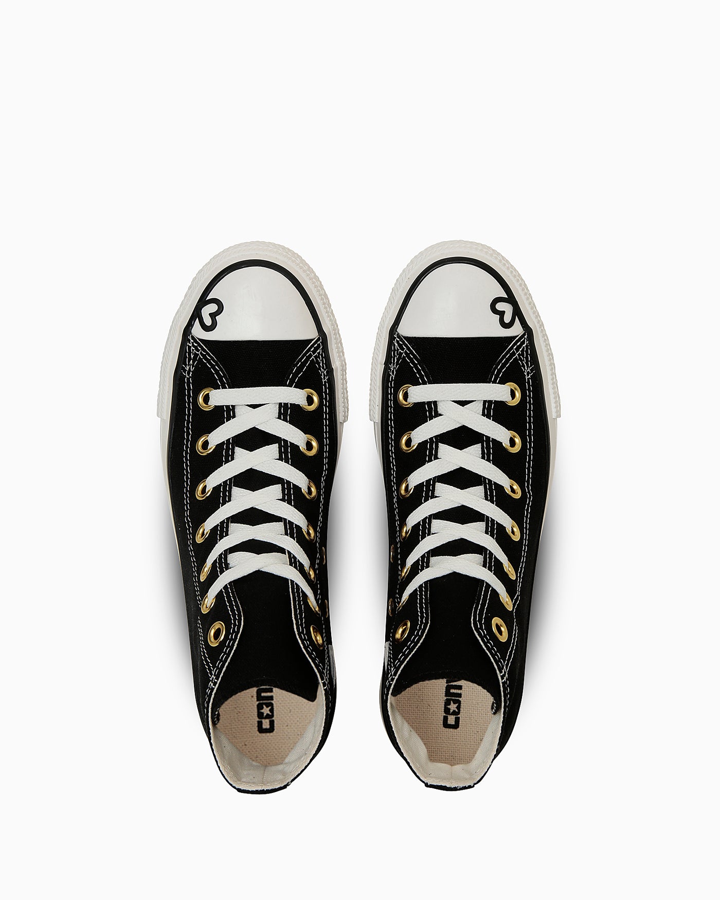 Lookbook (W) Converse All Star Platform Heartpoint High-top Pale Ivory Wanita Ivory. 31315781