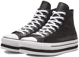 Converse All Star系列 Platform Layer 高筒 球鞋 女款 黑白 Lookbook Converse All Star系列 Platform Layer 高筒 球鞋 女款 黑白