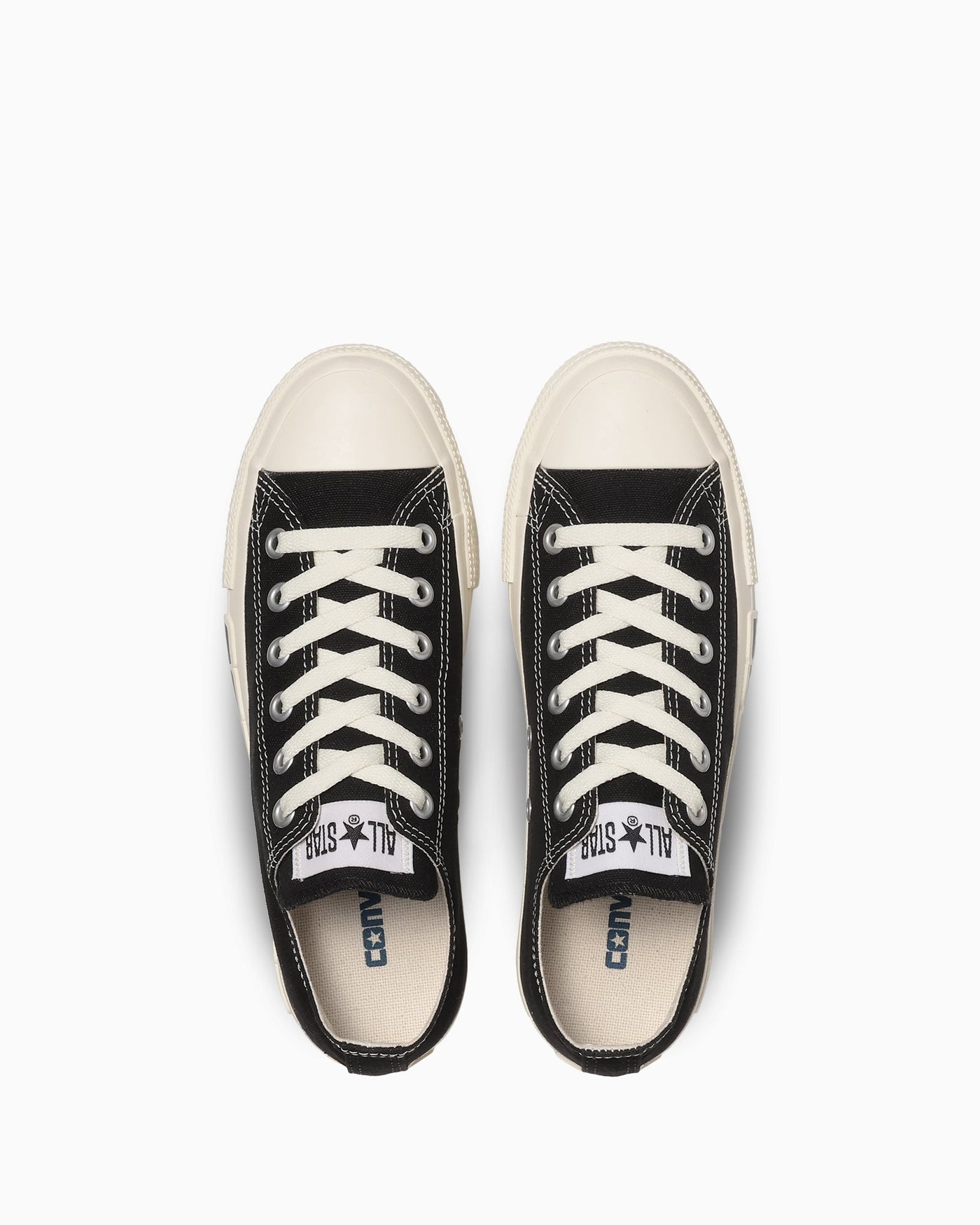 Shop (W) Converse All Star Platform Logo Patch Low Ox Sneakers Hitam 31312161