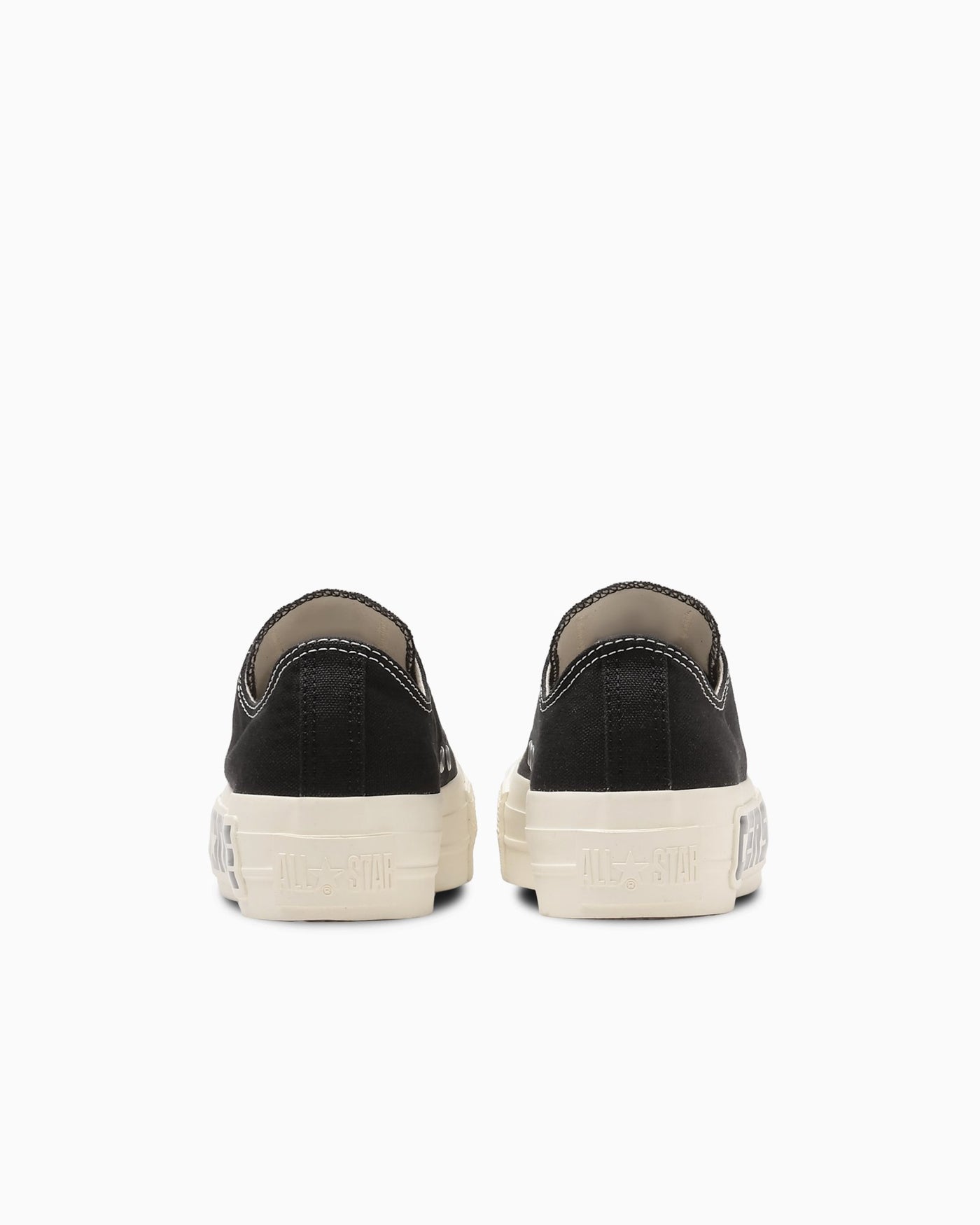 Purchase (W) Converse All Star Platform Logo Patch Low Ox Sneakers Hitam 31312161