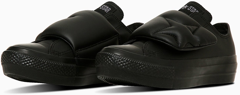 (W) コンバース オールスター プラットフォーム パフベルト OX ブラック 31315991 Buy (W) コンバース オールスター プラットフォーム パフベルト OX ブラック 31315991