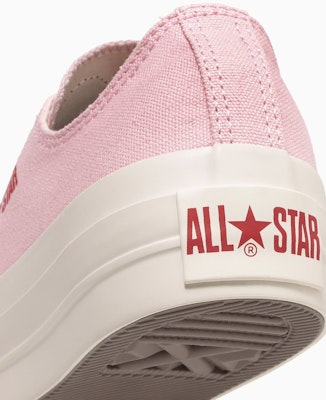 (W) コンバース オールスター プラットフォーム マニーハーツ OX ピンク 31312760 Sizing (W) コンバース オールスター プラットフォーム マニーハーツ OX ピンク 31312760
