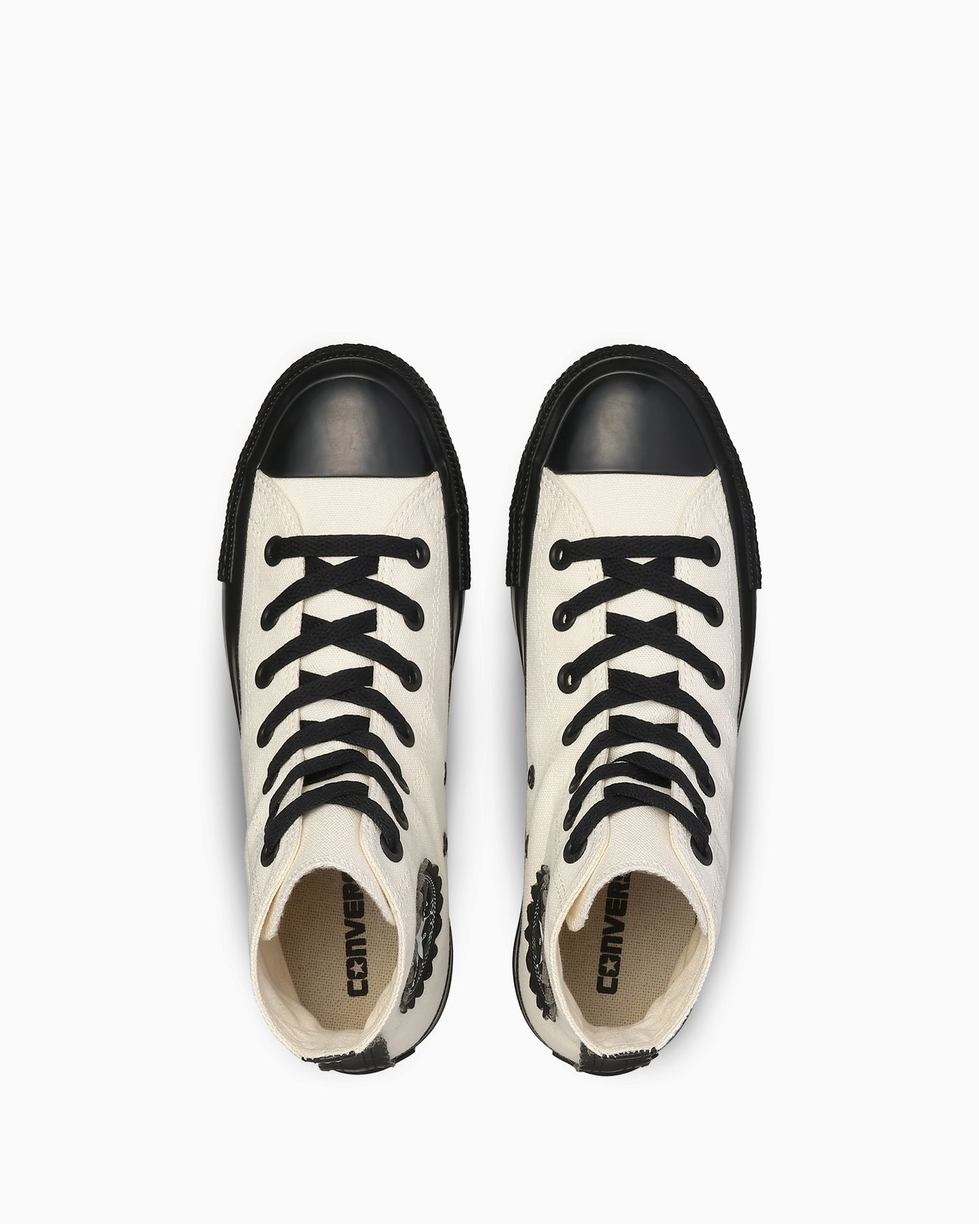 Shop (Women) Converse All Star PLTS Flowercut Hi White/Black 31318811