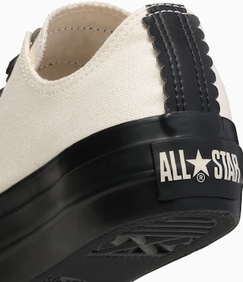 (Women) Converse All Star PLTS Flowercut OX White/Black 31318821 Cheap (Women) Converse All Star PLTS Flowercut OX White/Black 31318821