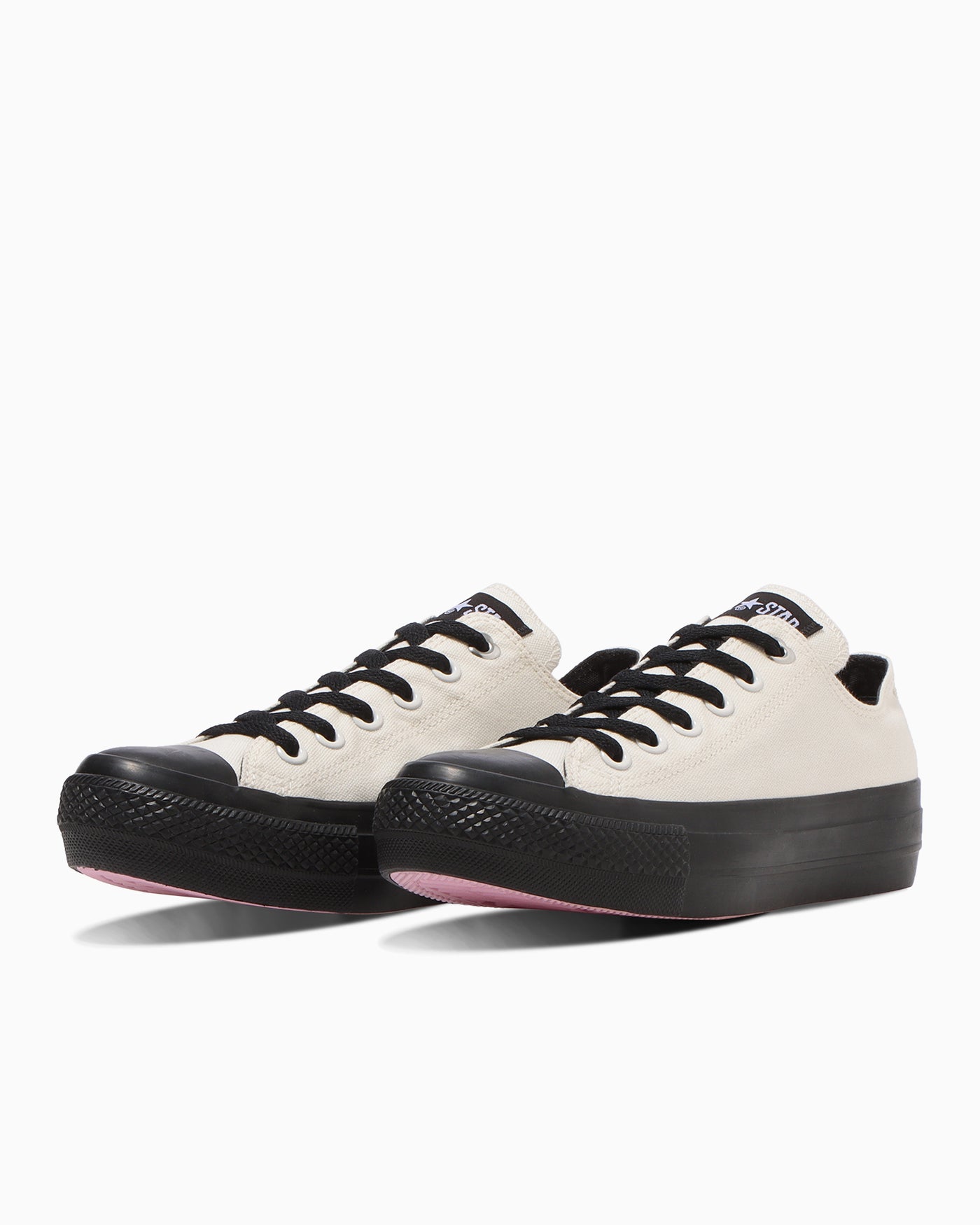 Order (Women) Converse All Star PLTS Hearteyelet Black Pink Low Ox White/Black 31316691