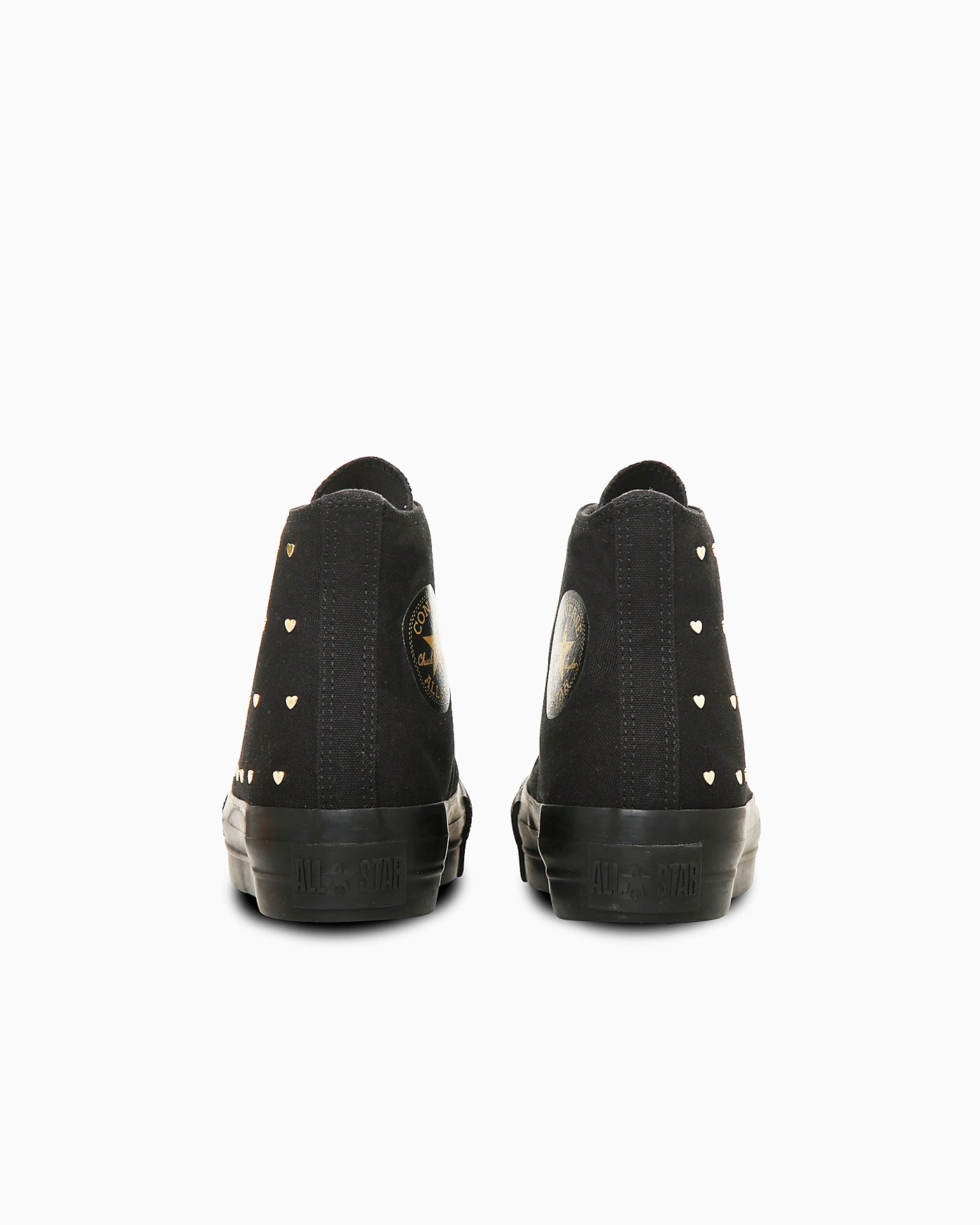 Shop (W) Converse All Star PLTS Heartstuds High Top Kasut Hitam. 31314230