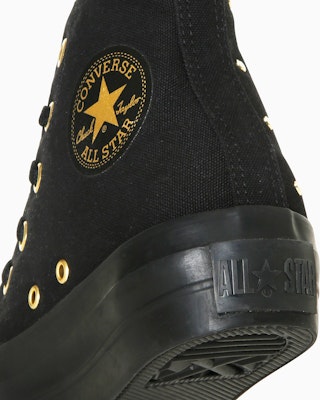 (W) Converse All Star PLTS Heartstuds High Top Kasut Hitam. 31314230 Sizing (W) Converse All Star PLTS Heartstuds High Top Kasut Hitam. 31314230