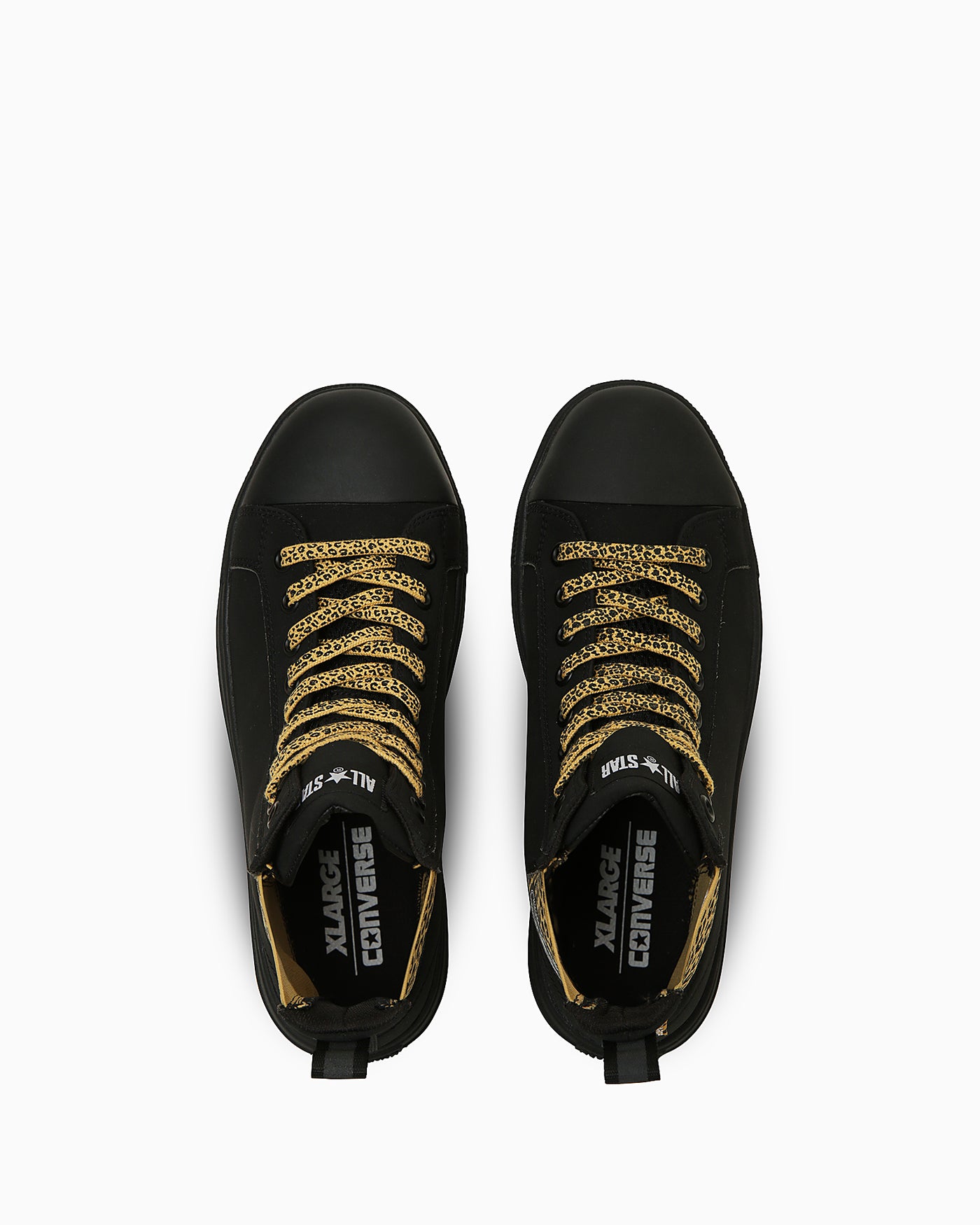 Converse ALL STAR PS SIDEGORE HIGH TOP / XLARGE Sneakers Black/Leopard 圖 3