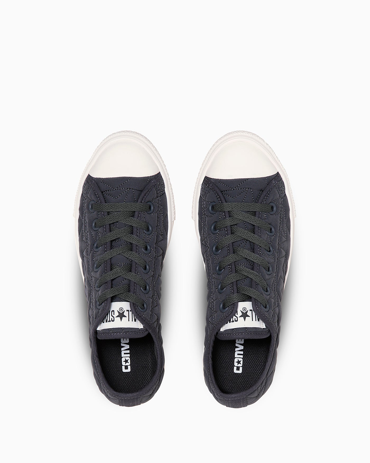 Lookbook (W) コンバース オールスター キルティング OX スニーカー オフホワイト 31313251