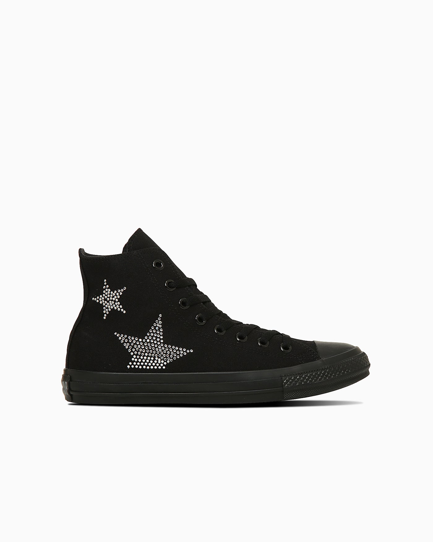 Converse All Star Rhinestone High Top Sneakers Black 圖 2