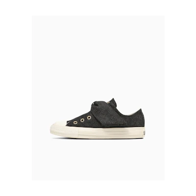 (W) Converse All Star Ribbon Strap Low Ox Black