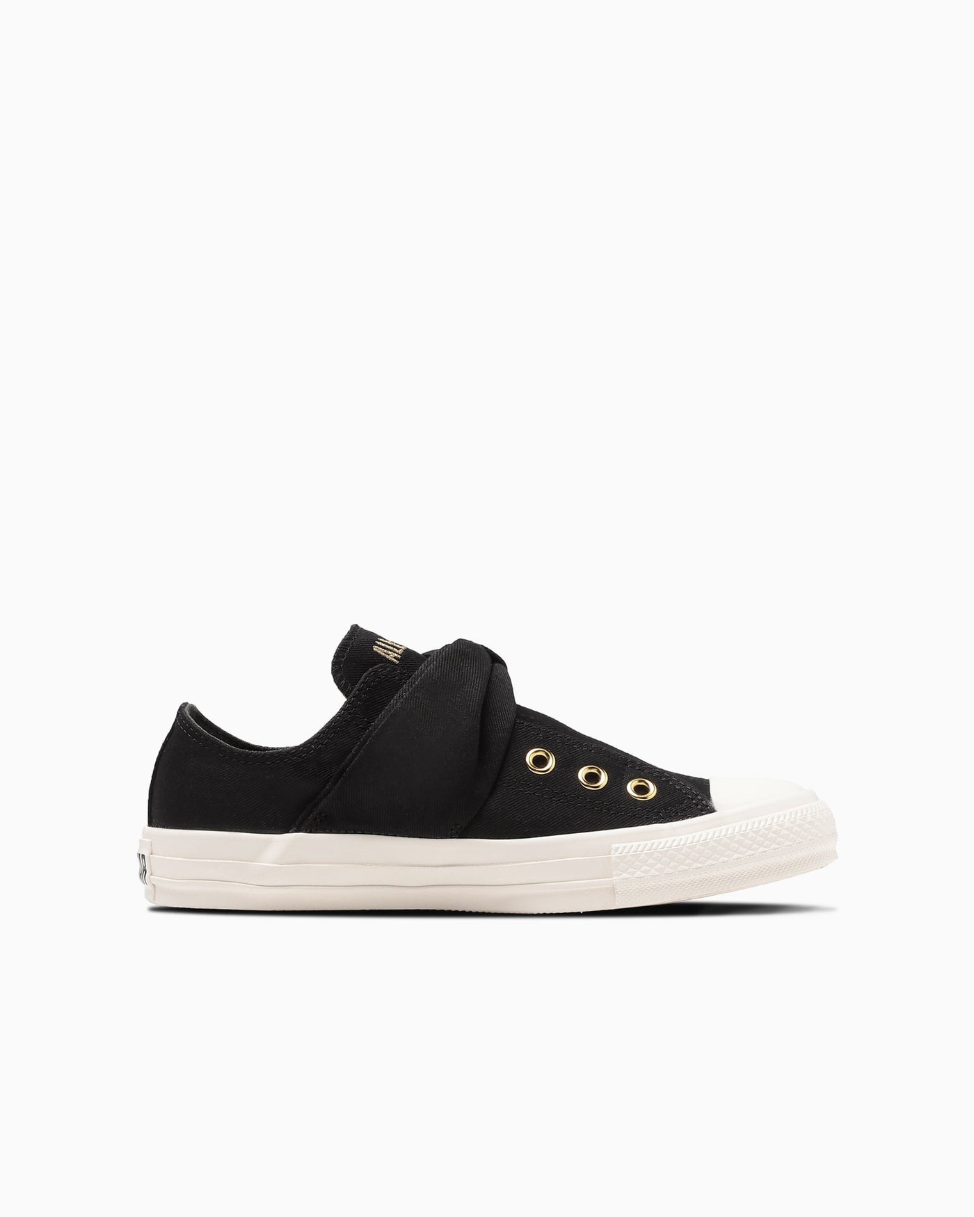 (W) Converse All Star Ribbon Strap OX Low Top Sneakers Black 圖 2