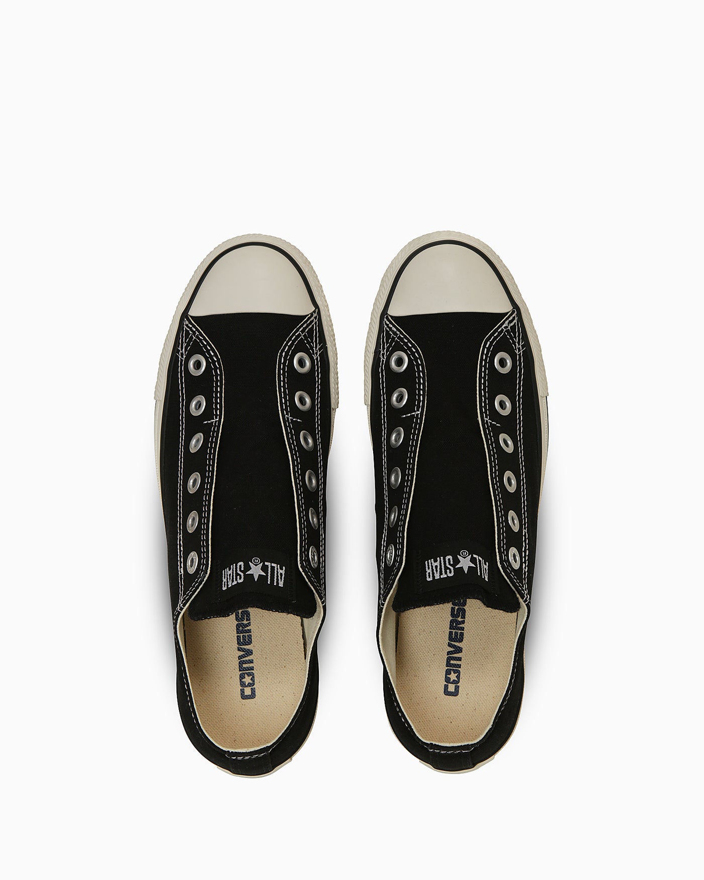 Lookbook (W) コンバース オールスター スリッポン ローカット OX ブラック 31314090