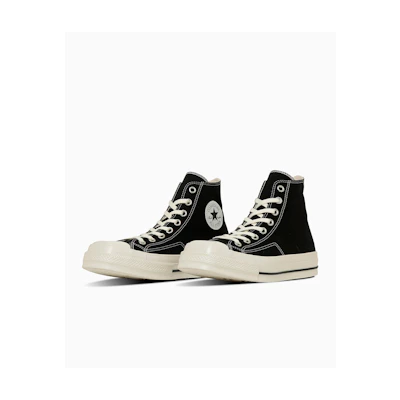 Converse All Star Square Toe Hi-Top Sneakers Black