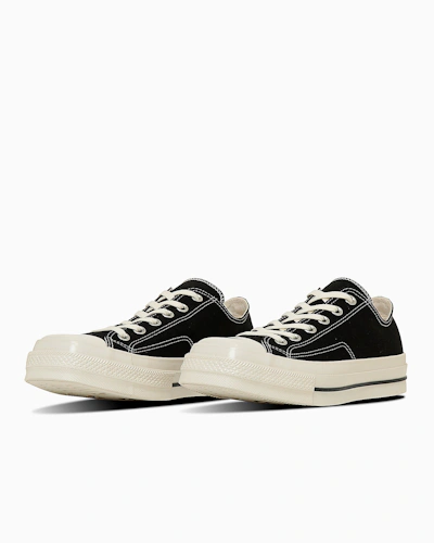 (Women) Converse All Star Square Toe Ox Sneakers Black