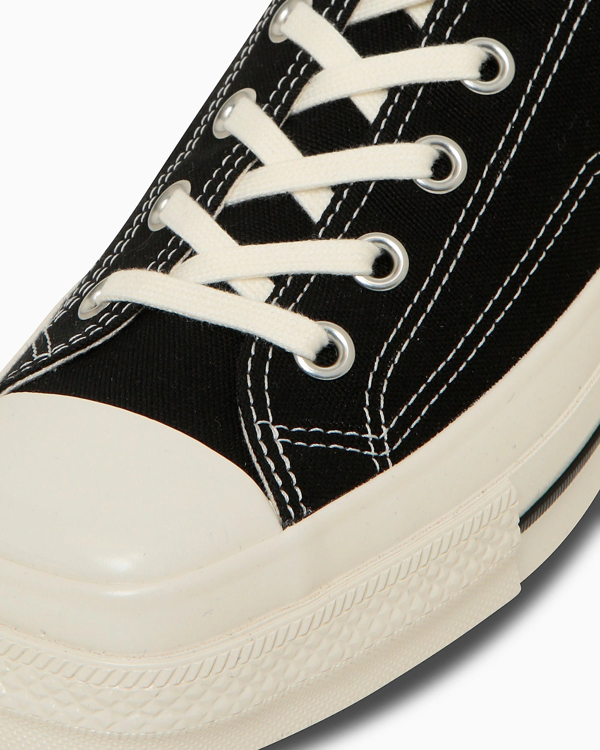 (Women) Converse All Star Square Toe Ox Sneakers Black