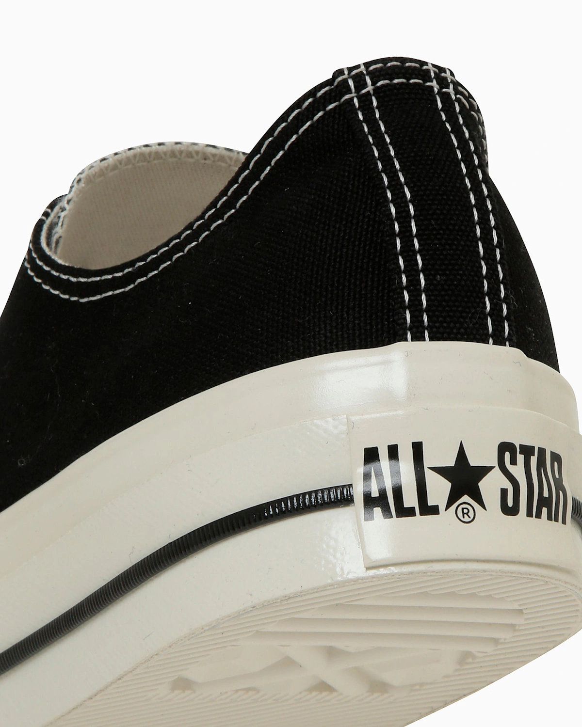 (Women) Converse All Star Square Toe Ox Sneakers Black
