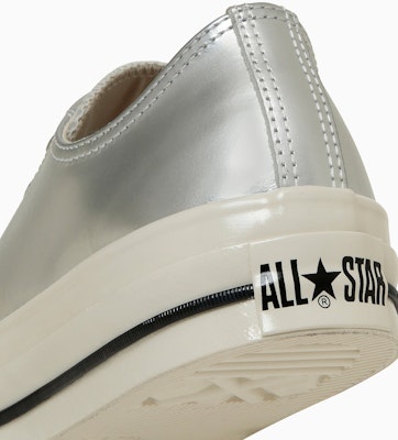 Converse All Star Square Toe SV Ox Low Sneakers Silver 31315830 Sizing Converse All Star Square Toe SV Ox Low Sneakers Silver 31315830