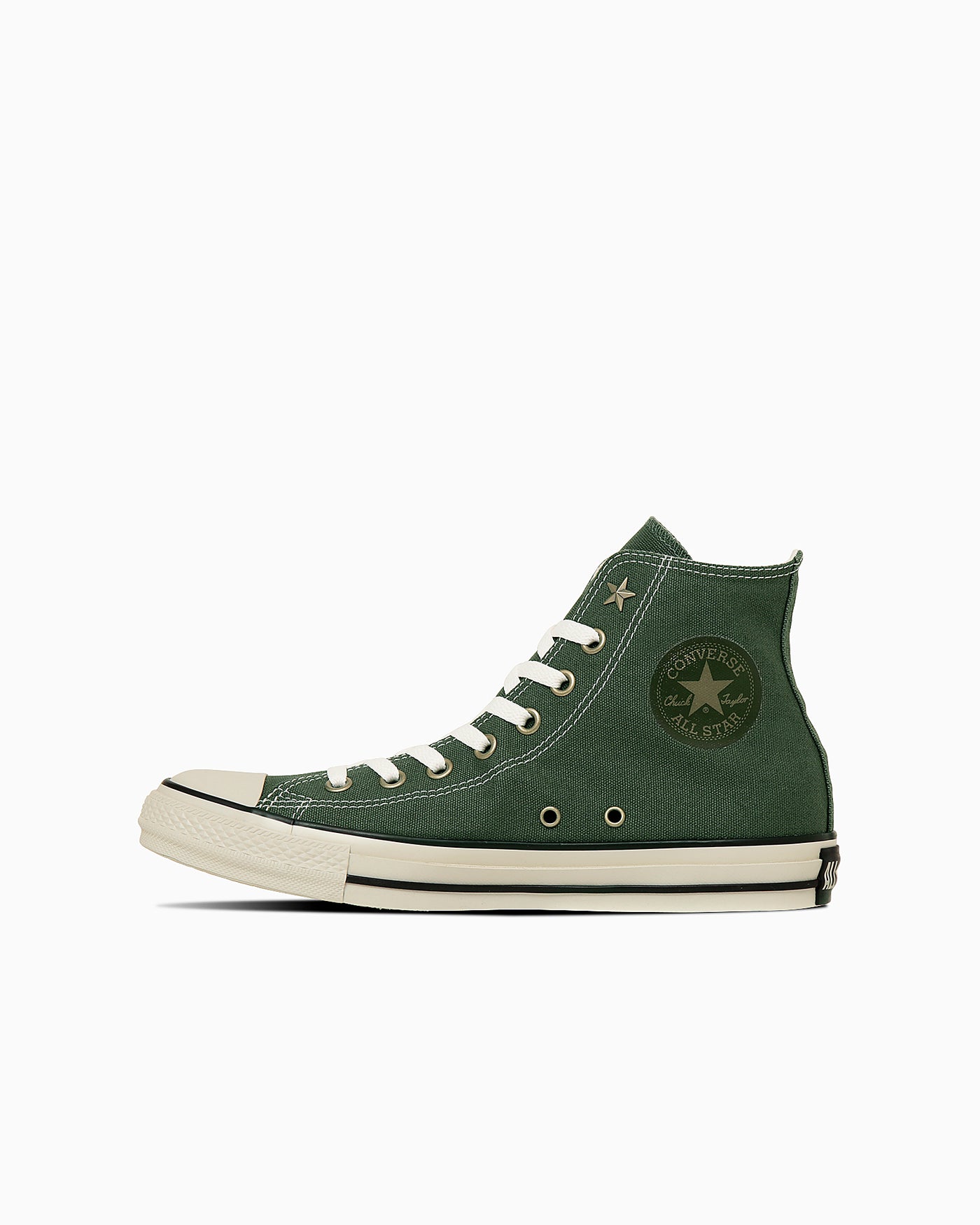 Converse All Star Starzip Hi Top Sneakers Army Green 31316030