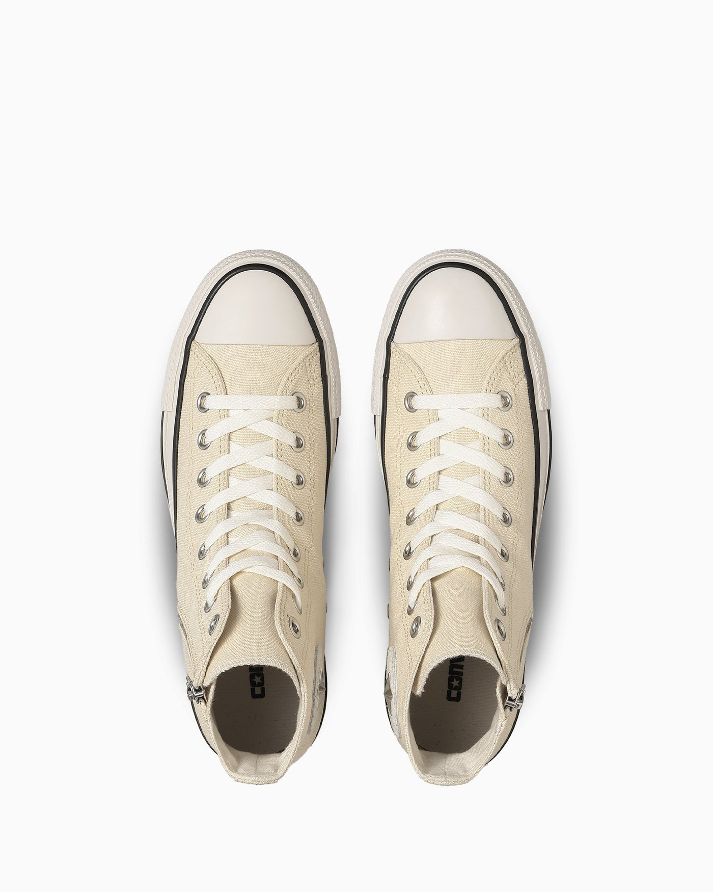 Converse All Star Studs Patch High-Top Sneakers Black 圖 3