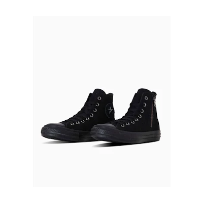 Converse All Star Studs Patch High Top Black on Black