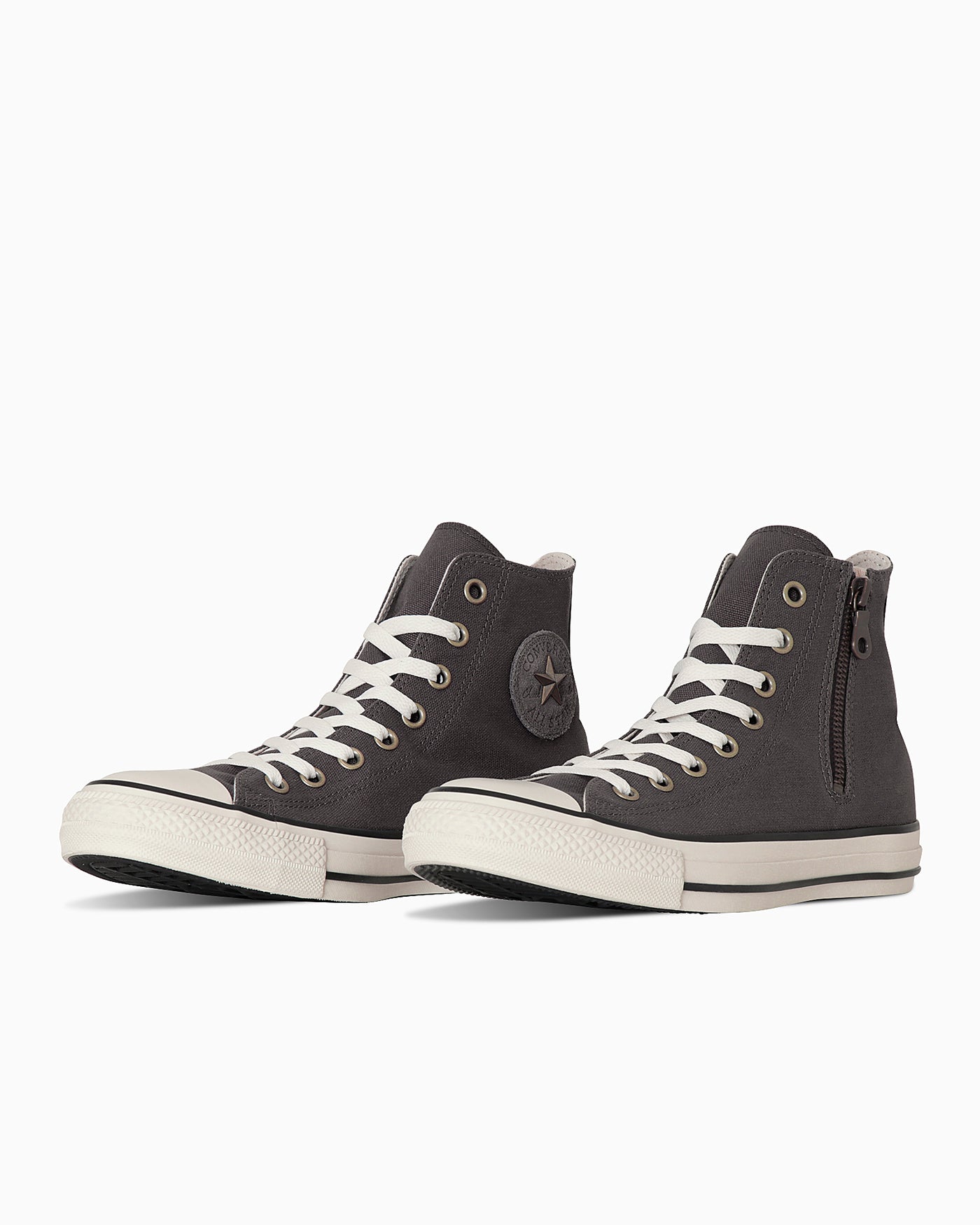 Converse All Star Studs Patch High Top Sneakers Black/Black