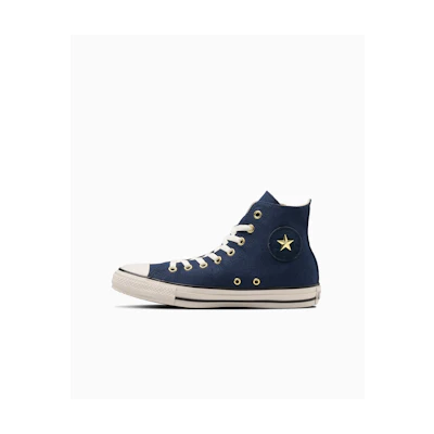 Converse All Star Studs Patch High Tops Black