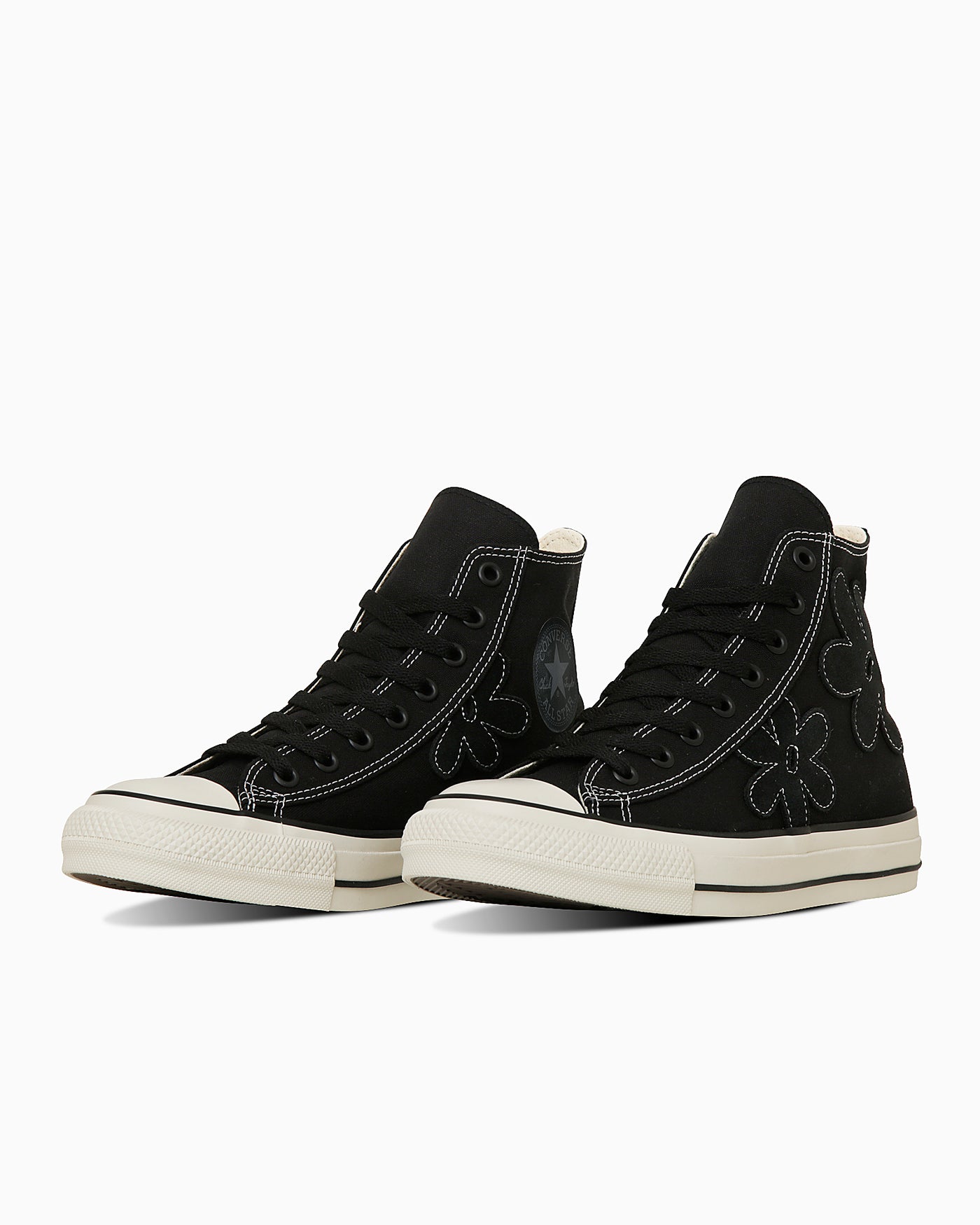 Converse All Star Suedeflower High Top Sneakers Black