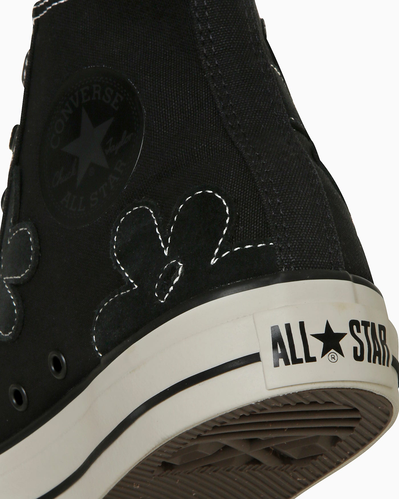 Converse All Star Suedeflower High Top Sneakers Black 圖 7