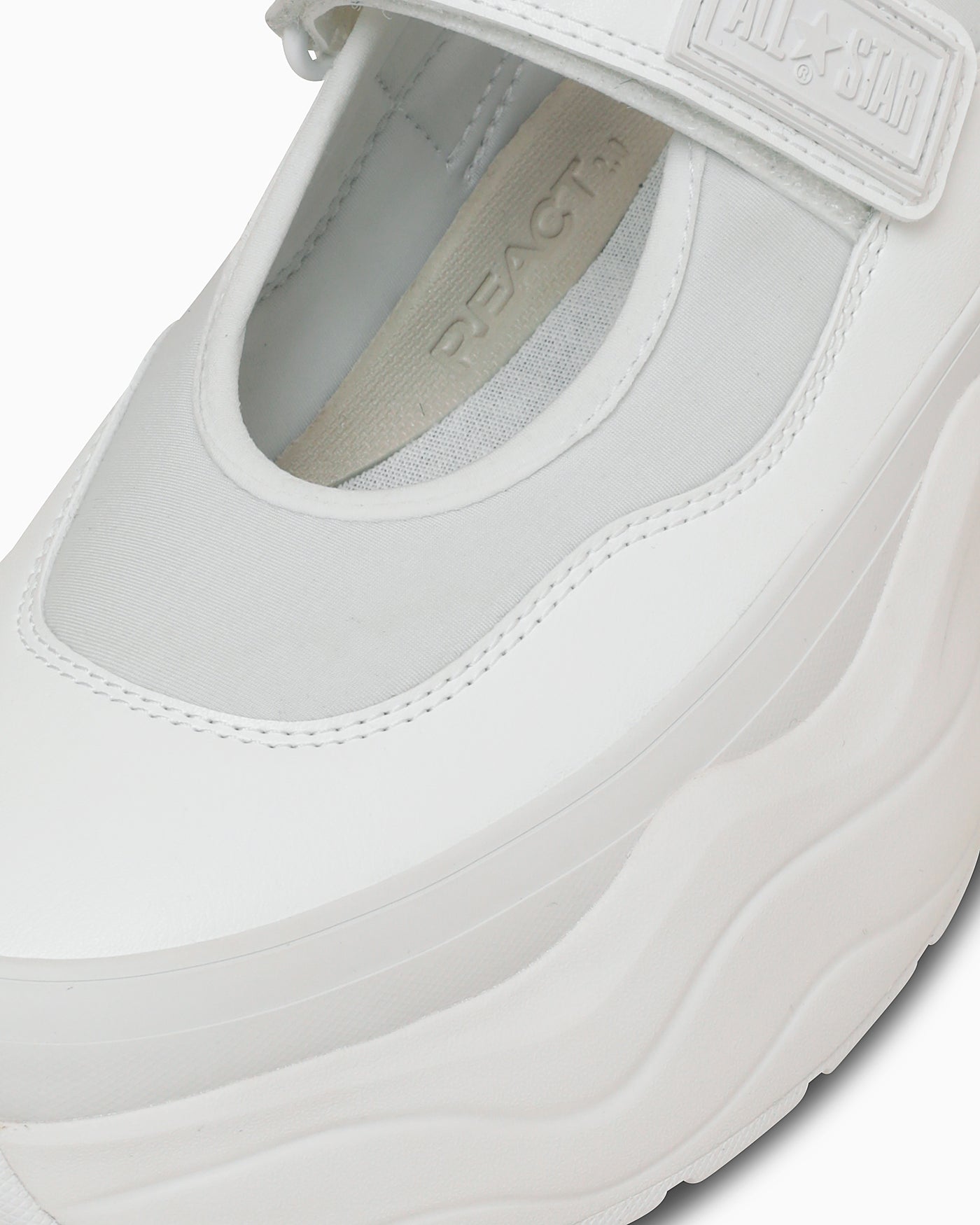 Details for (W) コンバース オールスター サージ トレーナー MJ オックス スニーカー ピュアホワイト 31313930