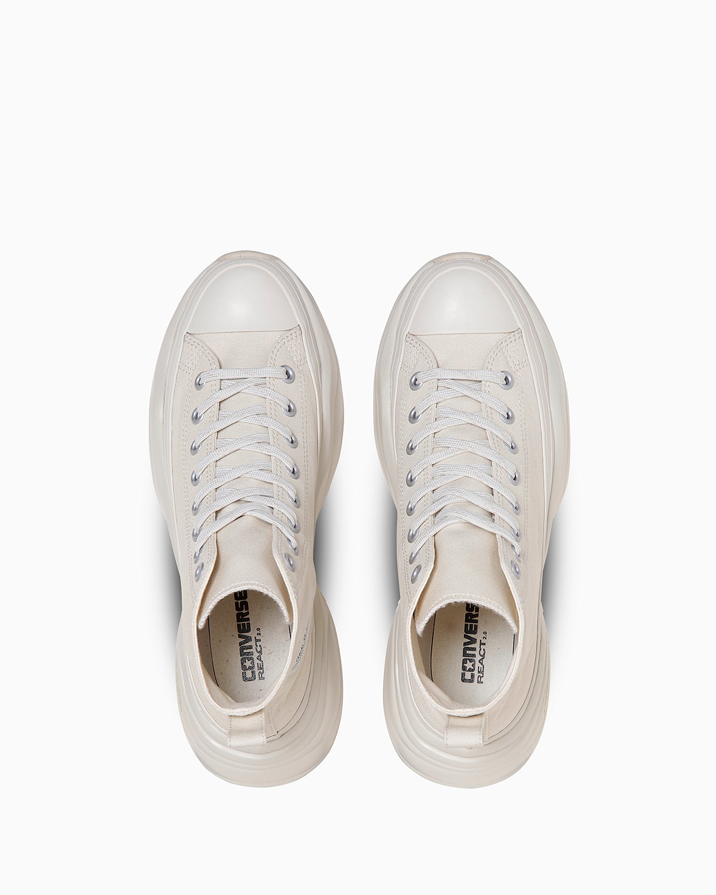 Lookbook (W) コンバース オールスター サージトレーナー ハイカット スニーカー エクリュ 31313150