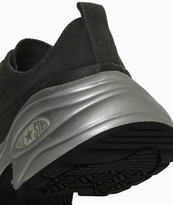 (W) 匡威All Star SurgeTrainer MT OX运动鞋 黑色/金属银 31313920 Sizing (W) 匡威All Star SurgeTrainer MT OX运动鞋 黑色/金属银 31313920